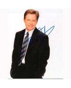 Autografo 20x25 Michael J. Fox 