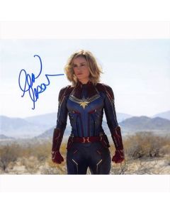 Autografo Brie Larson - Captain Marvel Foto 20x25