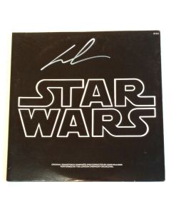Autografo -Star Wars 33 LP Record Soundtrack Autographed by George Lucas with COA/Hologram