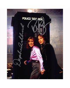 Autografo Paul McGann & Daphne Ashbrook - Doctor Who foto 20x25