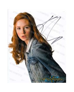 Autografo Karen Gillan Doctor Who 6 Foto 20x25
