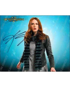 Autografo Karen Gillan Doctor Who 7 Foto 20x25