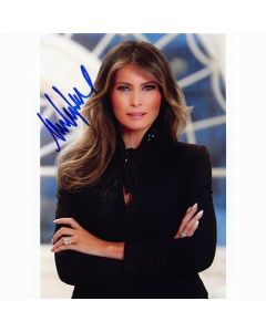 Autografo US First Lady Melania Trump Foto 20x25