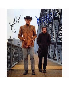 Autografo Jon Voight & Dustin Hoffman - Midnight Cowboy Foto 20x25