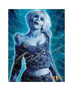 Autografo Gigi Edgley Farscape Foto 20x25