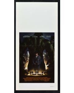 LOCANDINA L'INCREDIBILE HULK EDWARD NORTON  33x70
