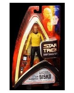  Star Trek Deep Space Nine Action Figure Bundle Sisko Uniforme serie classica