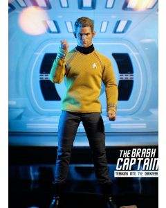 Iminime 1/6 scale figure Star Trek The Brash Captain, Kirk, Star Trek movie.