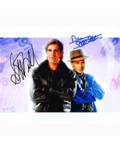 Autografo Scott Bakula & Dean Stockwell - Quantum Leap Foto 20x25