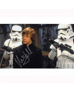 Autografo Mark Hamill - Star Wars 4 Foto 20x25