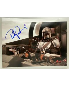Autografo Pedro Pascal - Il Mandalorian Foto 20x25 
