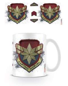 Tazza Captain Marvel (Badge)