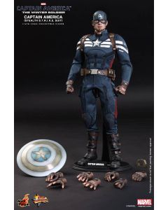 Hot Toys MMS 242 Captain America: TWS – Captain America (Tuta Stealth STRIKE)