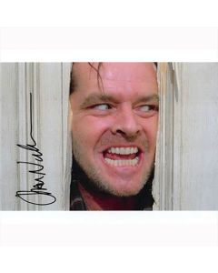 Autografo Jack Nicholson - 3 The Shining Foto 20x25