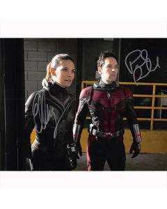 Autografo Paul Rudd - Evangeline Lilly - Ant Man & The Wasp