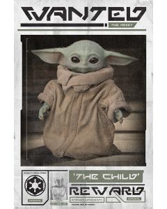 Poster Star Wars: The Mandalorian (Wanted The Child)