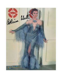 Autografo  Catherine Schell Space 1999 - 2 Foto  20x25