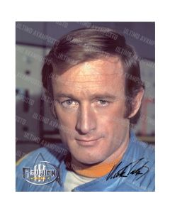 Autografo Nick Tate Space 1999 Foto 20x25