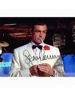 Autografo Sean Connery James Bond 007 Foto 20x25