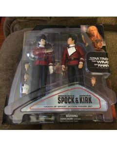 Star Trek II Wrath Of Khan "Death of Spock" Two-pack Figure Set with Kirk