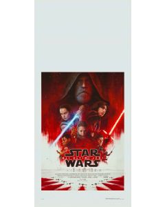 Locandina Star Wars Gli Ultimi Jedi 33X70