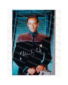 Autografo Alexander Siddig Star Trek DS9 Foto 20x25