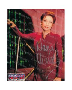 Autografo Nana Visitor  Star Trek DS9 Foto 20x25