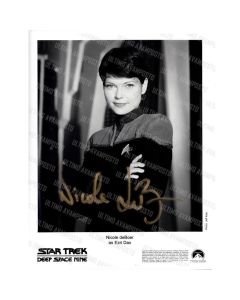 Autografo Nicole De Boer Satr Trek DS9