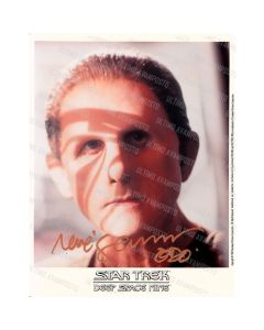 Autografo René Auberjonois 3 Star Trek DS9 Foto 20x25