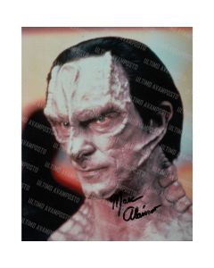 Autografo Marc Alaimo Star Trek DS9 Foto 20X25 