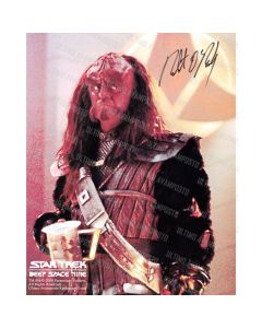 Autografo Robert O’Reilly Star Trek TNG Foto 20x25