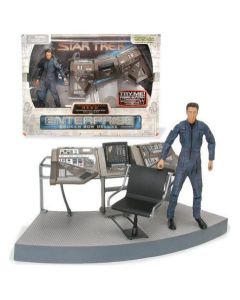 Star Trek Enterprise Reed Action plancia Figure Art Asylum