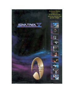 Star Trek V The Final Frontier Official Star Trek Action Series Phonecards – Movie Set 6