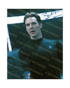 Autografo Benedict Cumberbatch Star Trek Into Darkness Foto 20x25