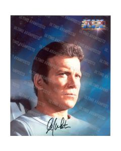 Autografo William Shatner Star Trek The Motion Pictures Foto 20x25