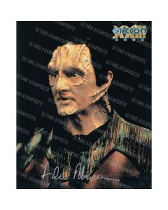 Autografo Andrew Robinson Garak Star Trek 4 Foto 20x25