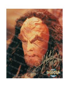 Autografo J.G. Hertzler Star Trek DS9- 2 . Foto 20x25