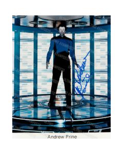 Autografo Andrew Prine Star Trek Foto 20x25