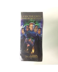 Las Vegas Hilton 1998 Star Trek The Experience Hotel Card Key and Ticket set