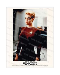 Autografo Jeri Ryan - Star Trek 2 Foto 20x25