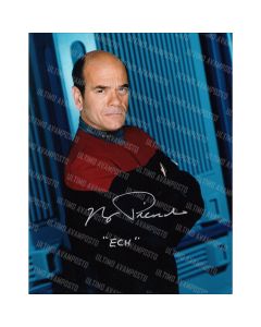 Autografo Robert Picardo Star Trek  Voyager 4 Foto 20x25
