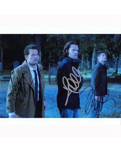 Autografo Cast di Supernatural Foto 20x25