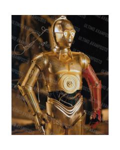 Autografo Star Wars Anthony Daniels Foto 20x25