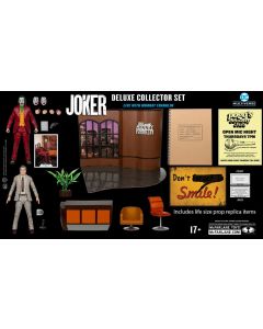 McFarlane Toys - DC Multiverse Joker Movie (Edizione Limitata Deluxe Collector Set - Live with Murray Franklin)