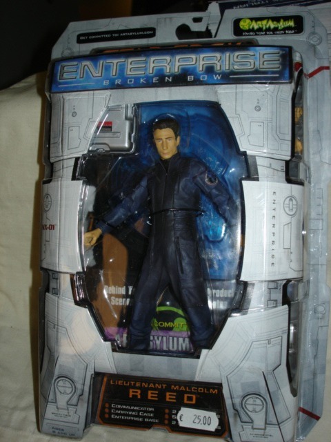 Star Trek Enterprise Reed Action Figure Art Asylum