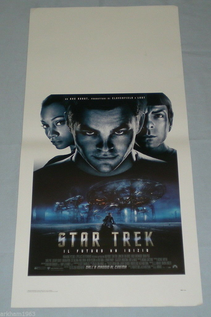 Locandina Star Trek Il Futuro Inizio 33x70 