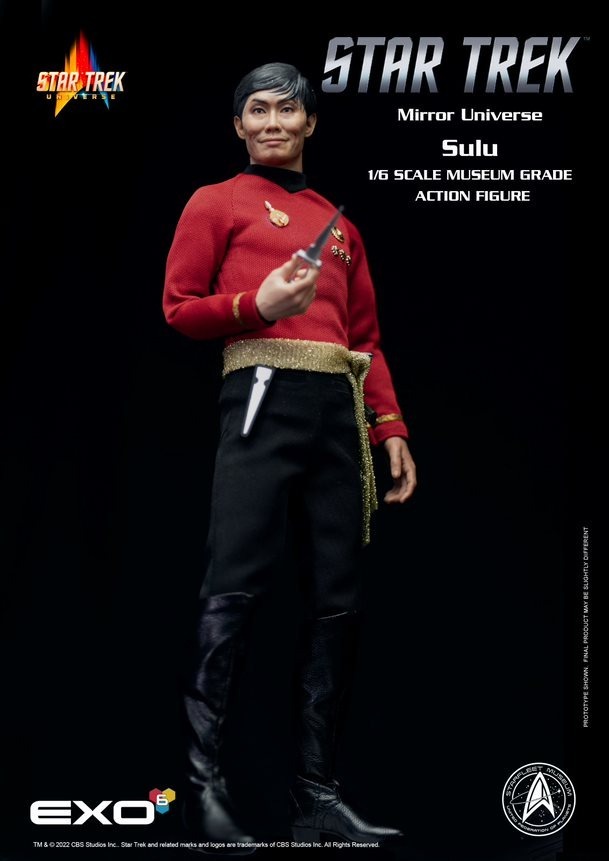 EXO-6  -1/6 scale Star Trek Mirror Sulu