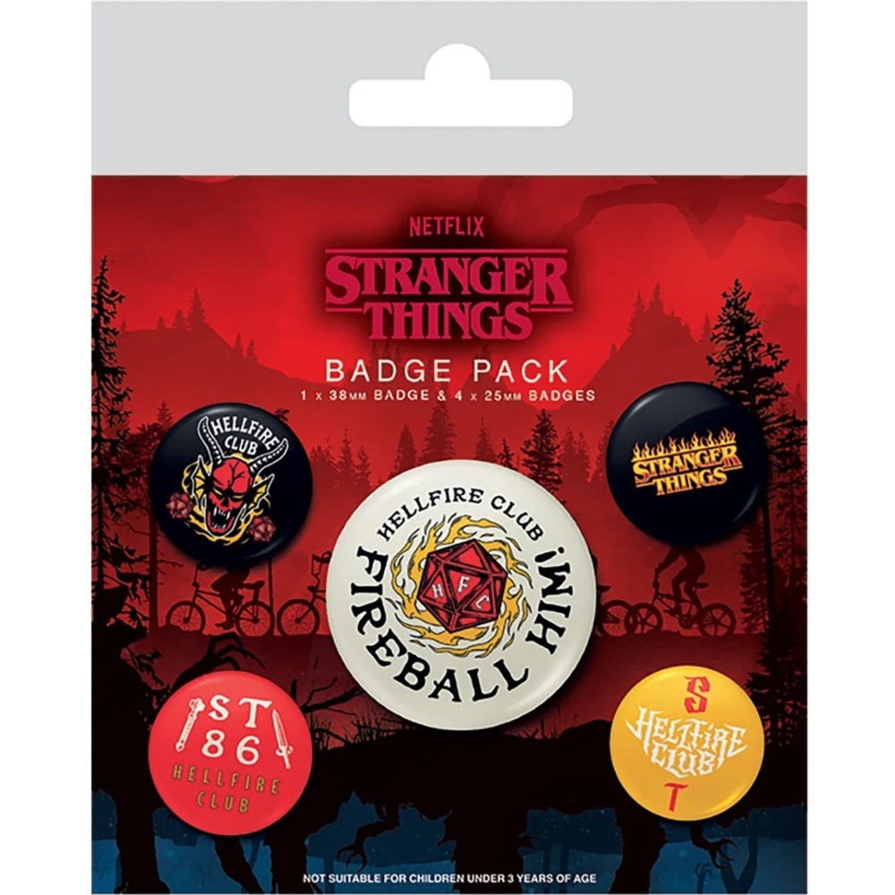 Spille Set Stranger Things (Hellfire Club)