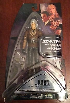 Star Trek Wrath Of Khan KHAN Twok Diamond Select Art Asylum MOC RARE