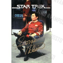 Calendarietto Tascabile 1998 Autografato da George Takei
